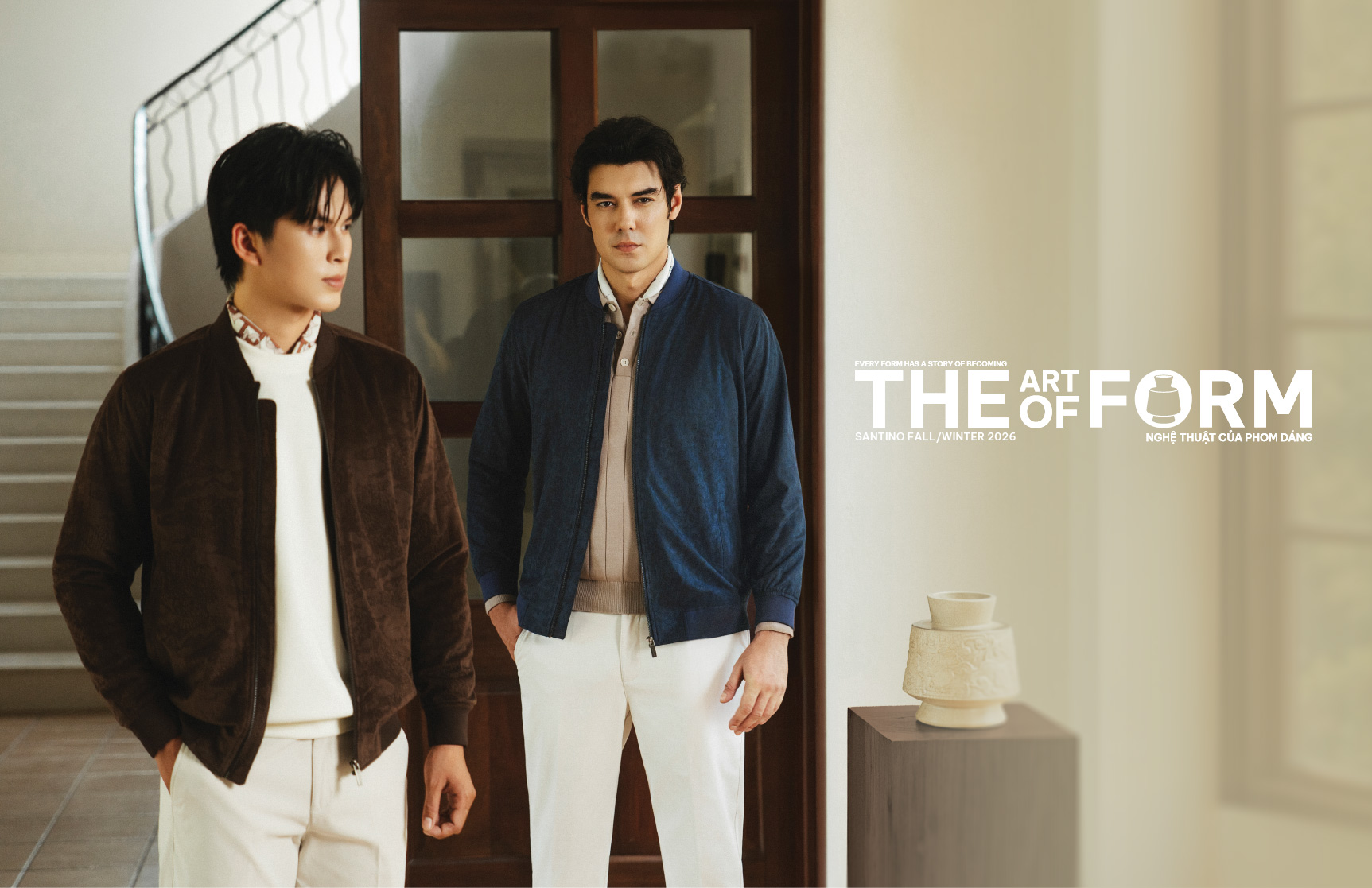 SANTINO FALL WINTER 2026 - THE ART OF FORM | NGHỆ THUẬT CỦA PHOM DÁNG