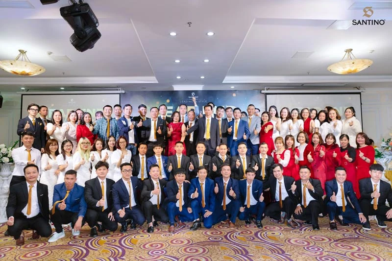 Year end party 2022 Santino: Together we change