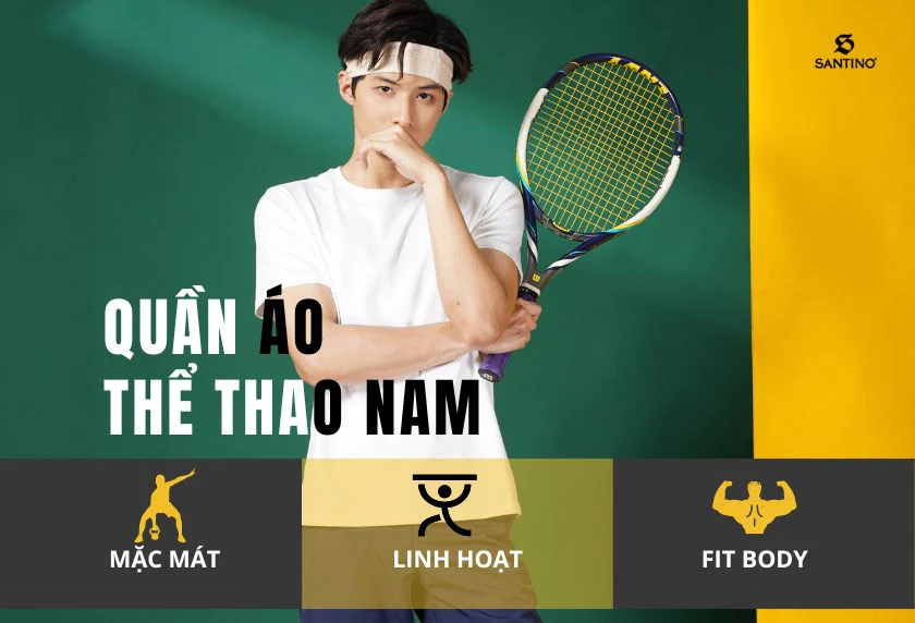 Tổng hợp bộ quần áo thể thao nam thoát mồ hôi tốt nhanh khô