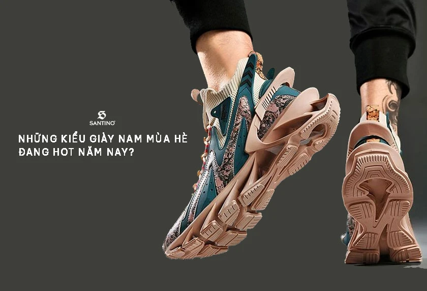 Những kiểu giày nam được ưa chuộng nhất mùa hè