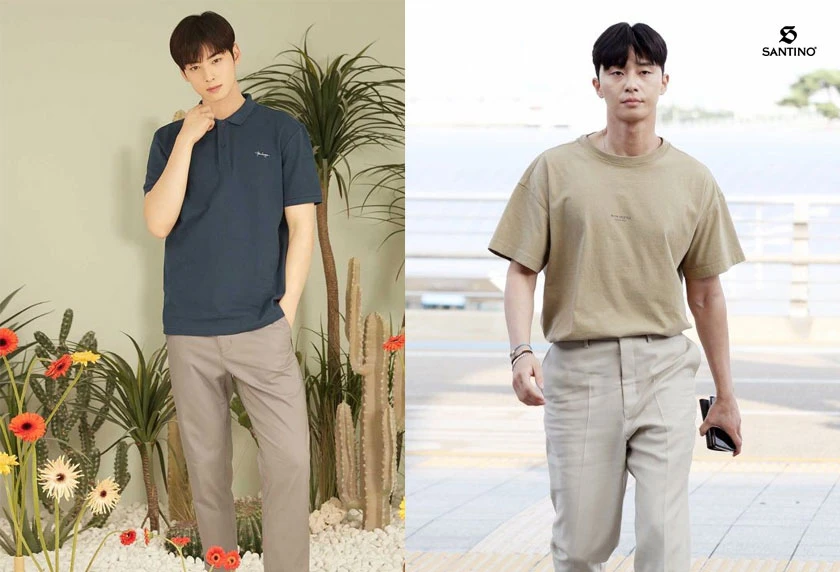 7 phong cách phối đồ với quần kaki nam Hàn Quốc như idol