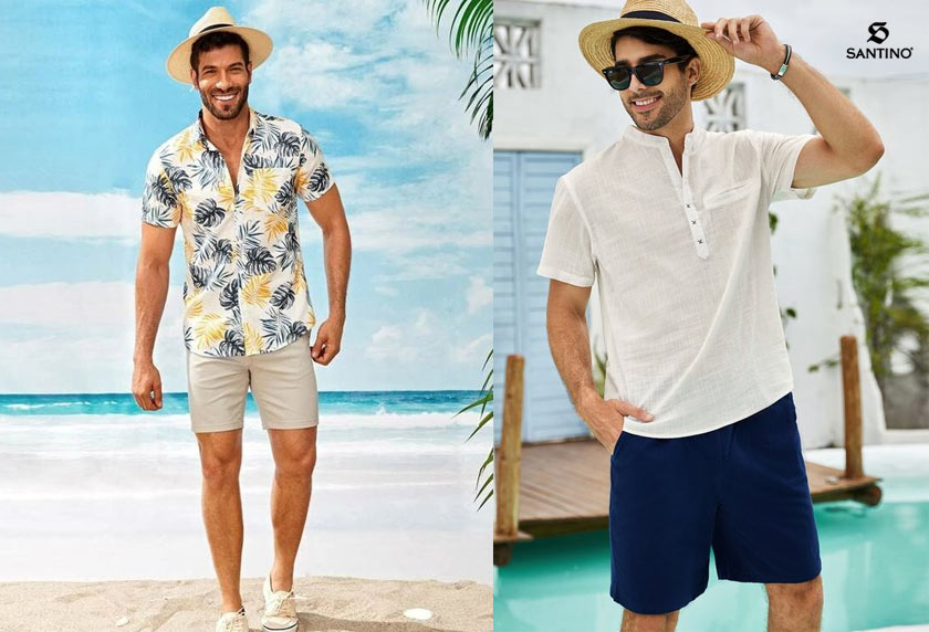 Săn lùng mẫu quần short nam đi biển độc lạ và giá rẻ năm nay