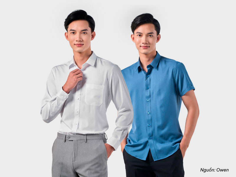 Sơ mi - Áo thời trang nam | Tiên phong về chất liệu & giải pháp thời trang  nam cho người Việt