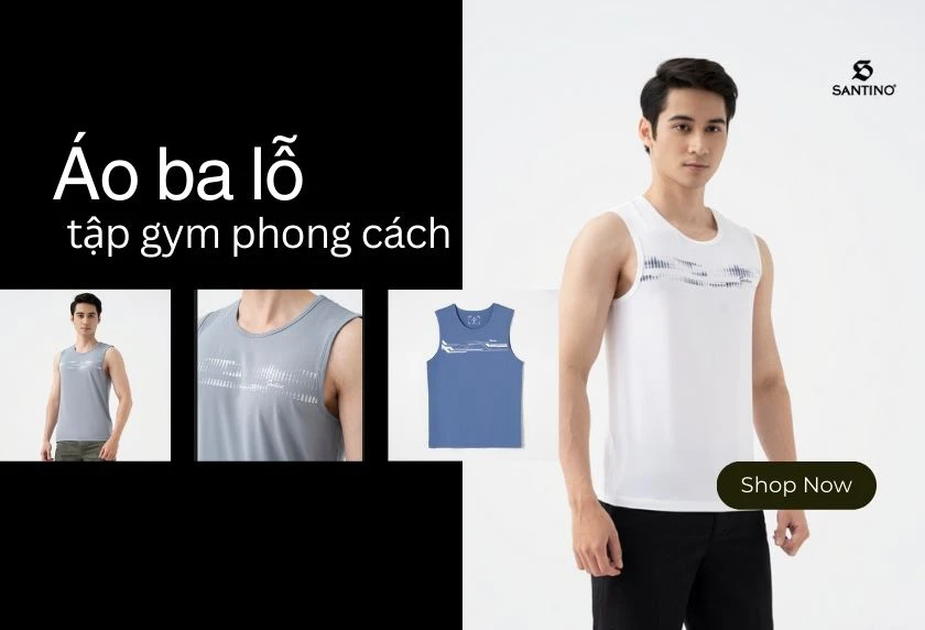 Áo ba lỗ tập gym nam: 12 Shop bán áo online chính hãng và giá tốt nhất