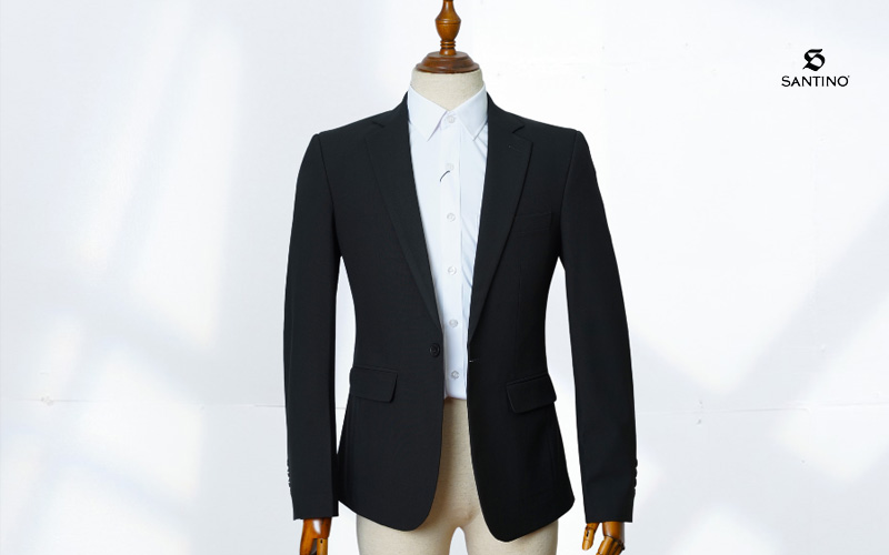 áo blazer đen nam