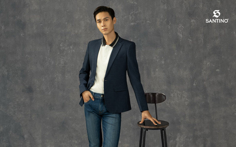 áo blazer đen nam đi chơi
