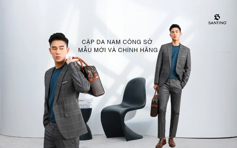 6 mẫu cặp da nam công sở đẹp và thương hiệu chính hãng giá tốt