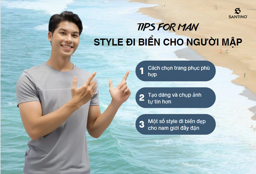Style đi biển cho người mập: Tự tin và thời trang che khuyết điểm tốt