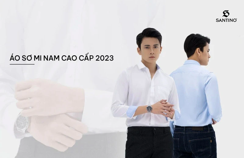 Áo sơ mi nam cao cấp chất vải sợi tre đúng gu phái mạnh