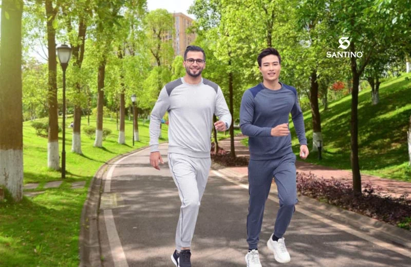 Bộ đồ thể thao nam nỉ đa ứng dụng và mua sắm chính hãng