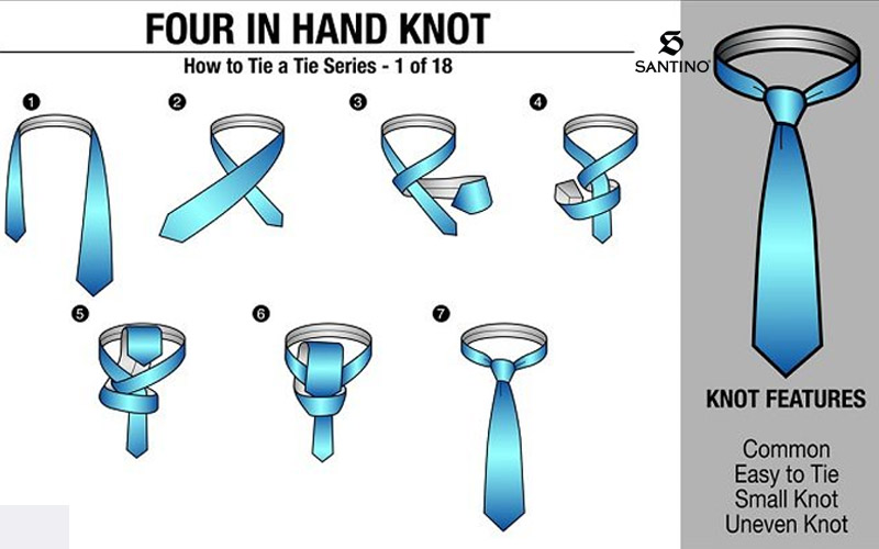 cách thắt cà vạt cho nam giới