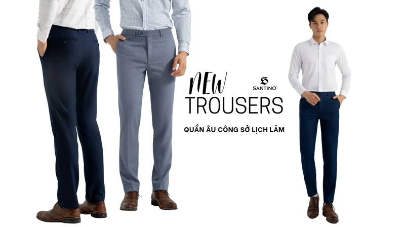 Quần âu công sở nam: Phong cách lịch lãm và tinh tế trong môi trường làm việc