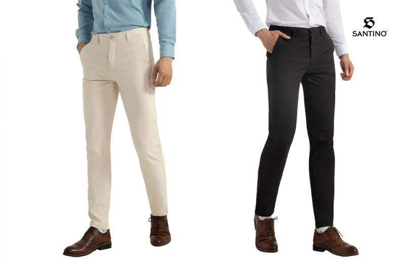 Cách phối đồ quần kaki nam ống đứng chuẩn đẹp quý ông