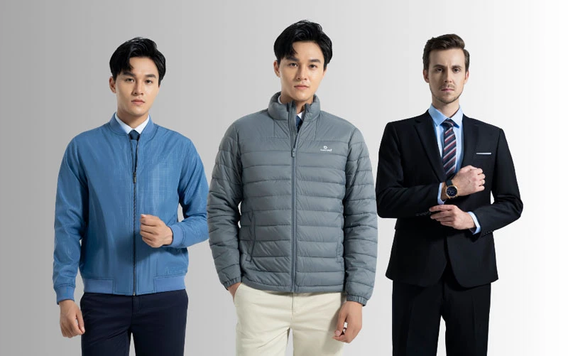 7 mẫu các loại áo khoác công sở nam ấm áp và trẻ trung 
