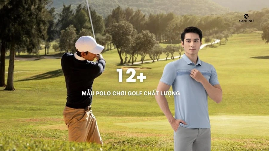 Top 10+ mẫu polo chơi golf chất lượng, đẳng cấp 