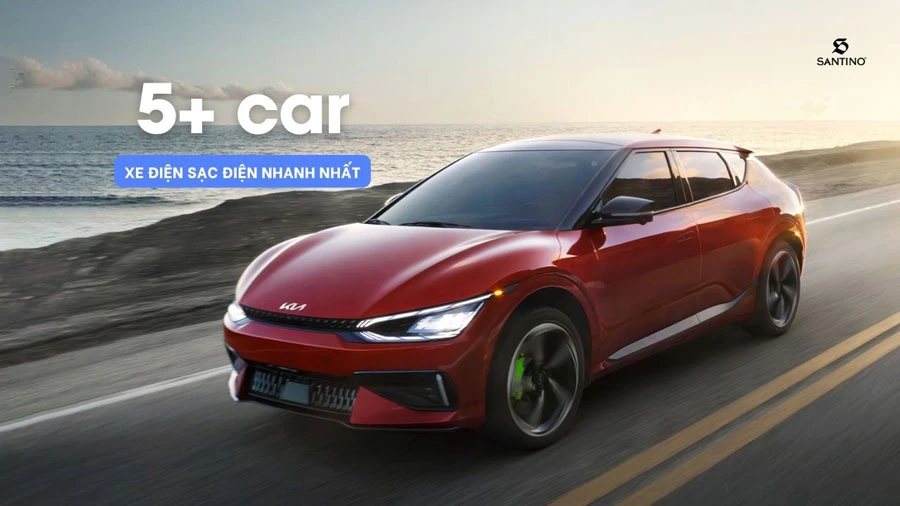 Top 5+ xe ô tô điện sạc pin nhanh nhất hiện nay