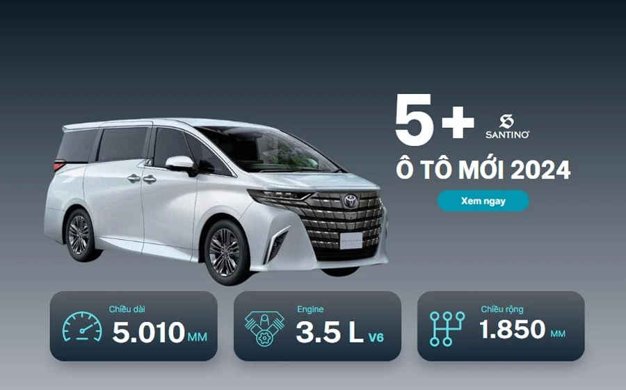 Xu hướng ô tô mới sắp ra mắt 2024 tại thị trường Việt Nam trong tháng 11