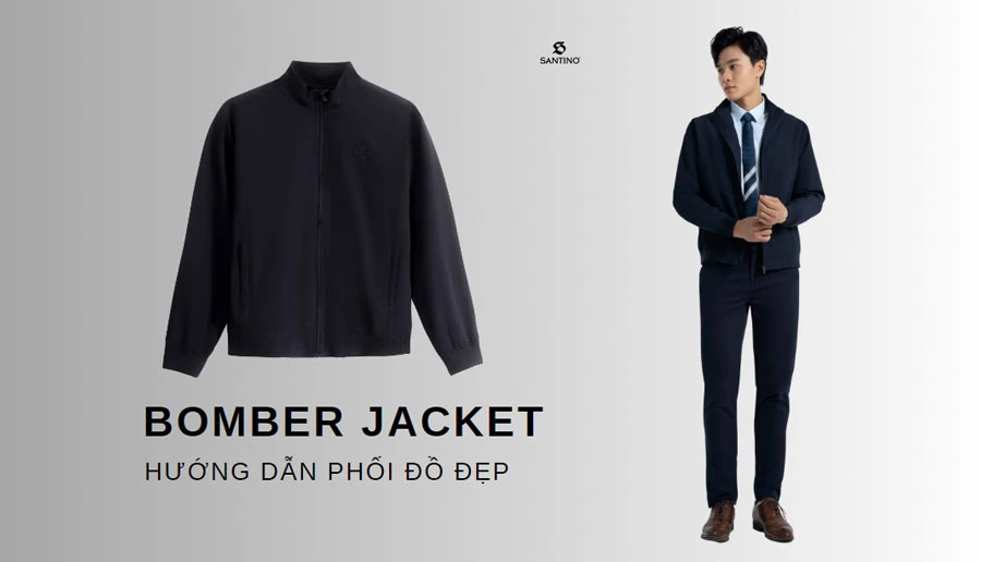 Gợi ý 8+ cách phối đồ với bomber nam đẹp và phong cách