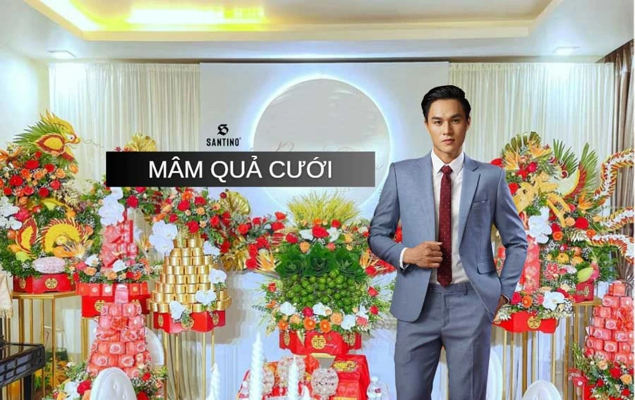 Chuẩn bị mâm quả đám cưới miền Bắc, miền Nam, miền Tây đầy đủ