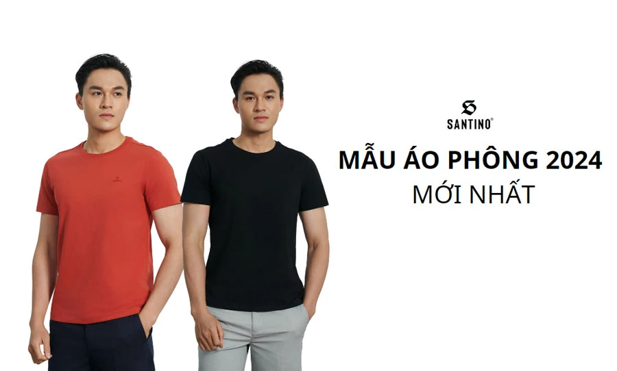 Mua ngay các mẫu áo phông 2024 nam đẹp đầu tiên tại Việt Nam