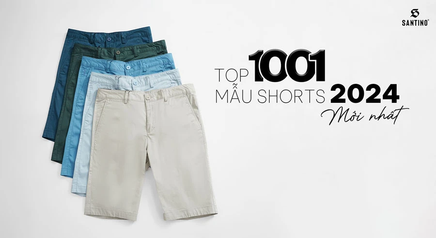 Sở hữu ngay mẫu quần short 2024 đẹp nam mới nhất hiện nay