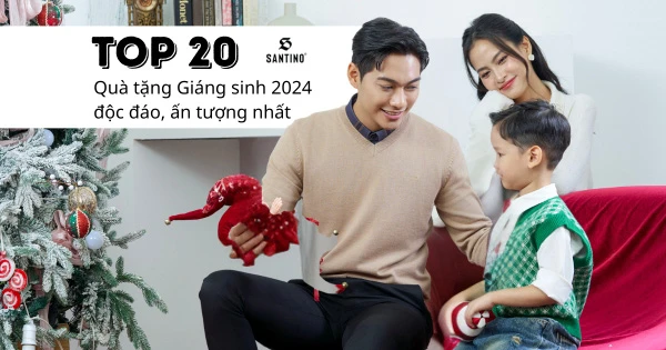 Top 20 quà tặng Giáng sinh 2024 độc đáo, ấn tượng nhất