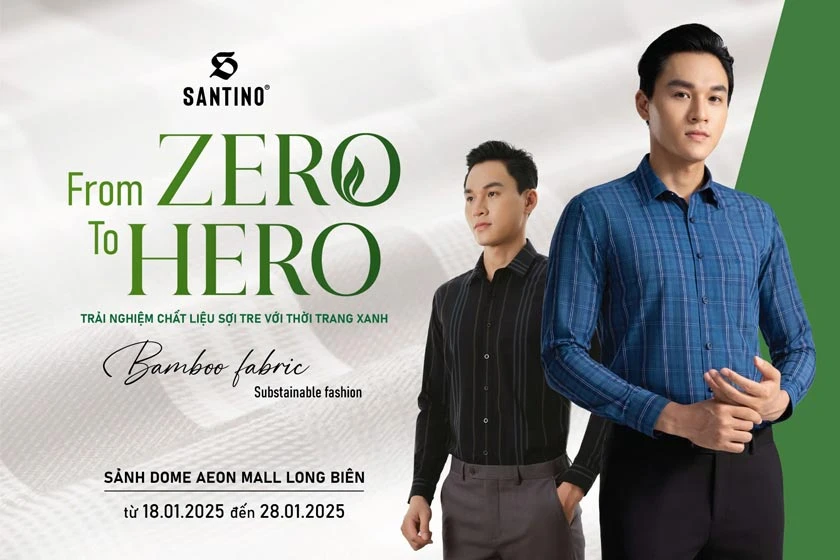 Workshop Santino: From Zero to Hero – Trải nghiệm chất liệu vải sợi tre thực tế