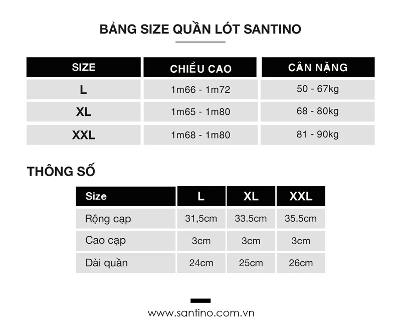 Quần Lót Nam | Santino