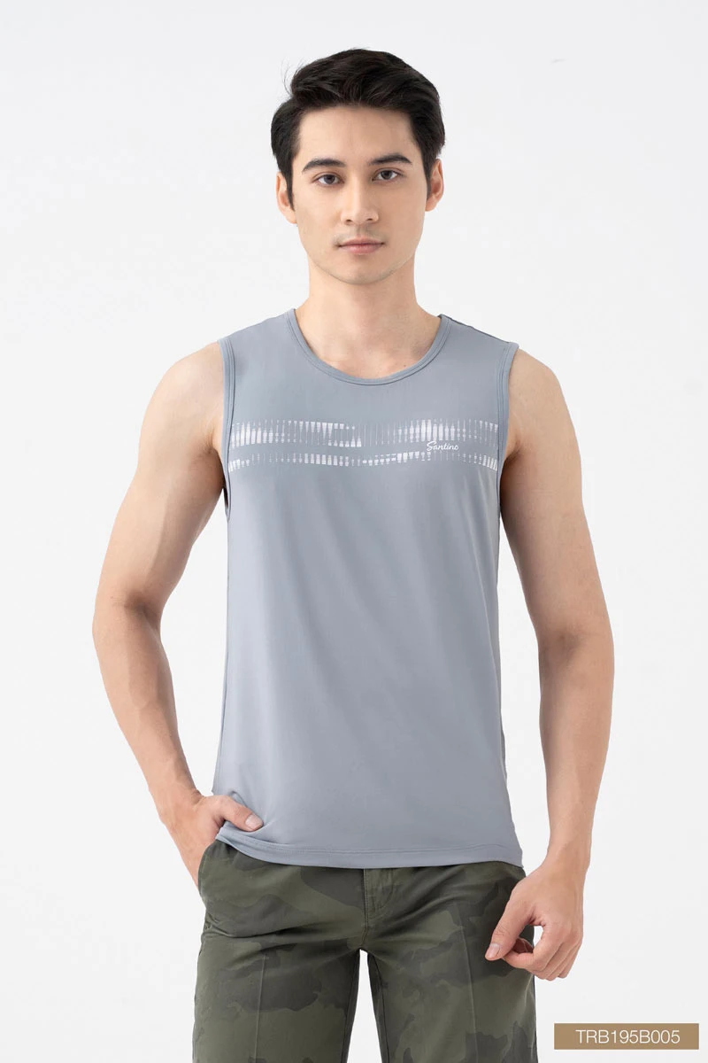 Áo ba lỗ nam thể thao Santino - B005