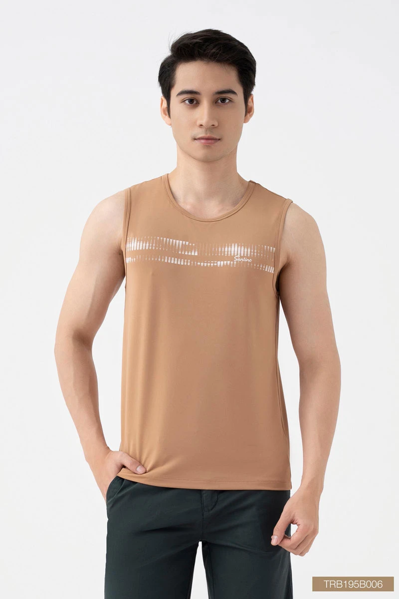 Áo ba lỗ nam thể thao Santino - B006