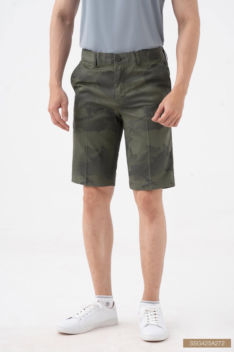Quần short nam họa tiết Santino - SSGA272