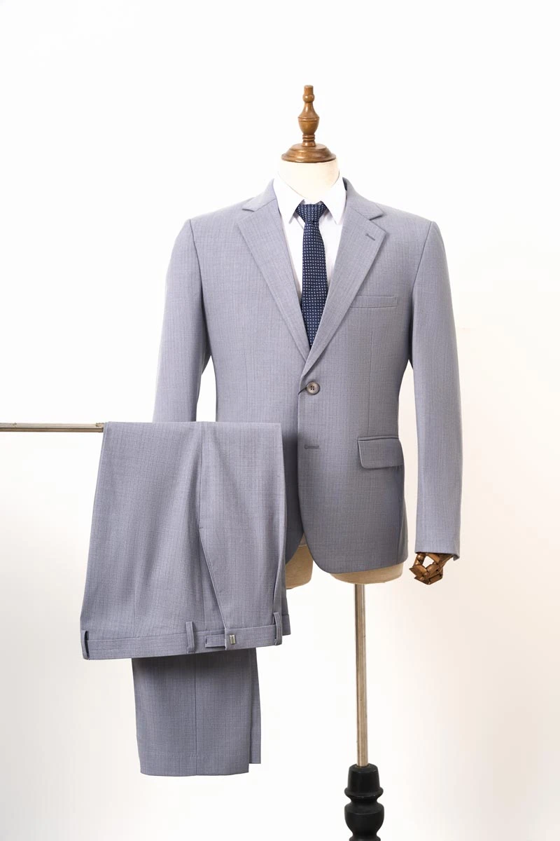 Bộ vest nam trung niên cao cấp màu ghi X331