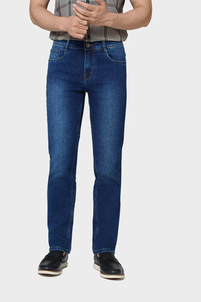 Quần jeans nam cao cấp form rộng - J617
