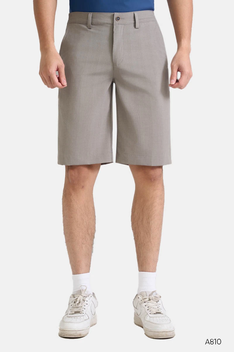 Quần shorts golf nam cao cấp màu be Santino | A810