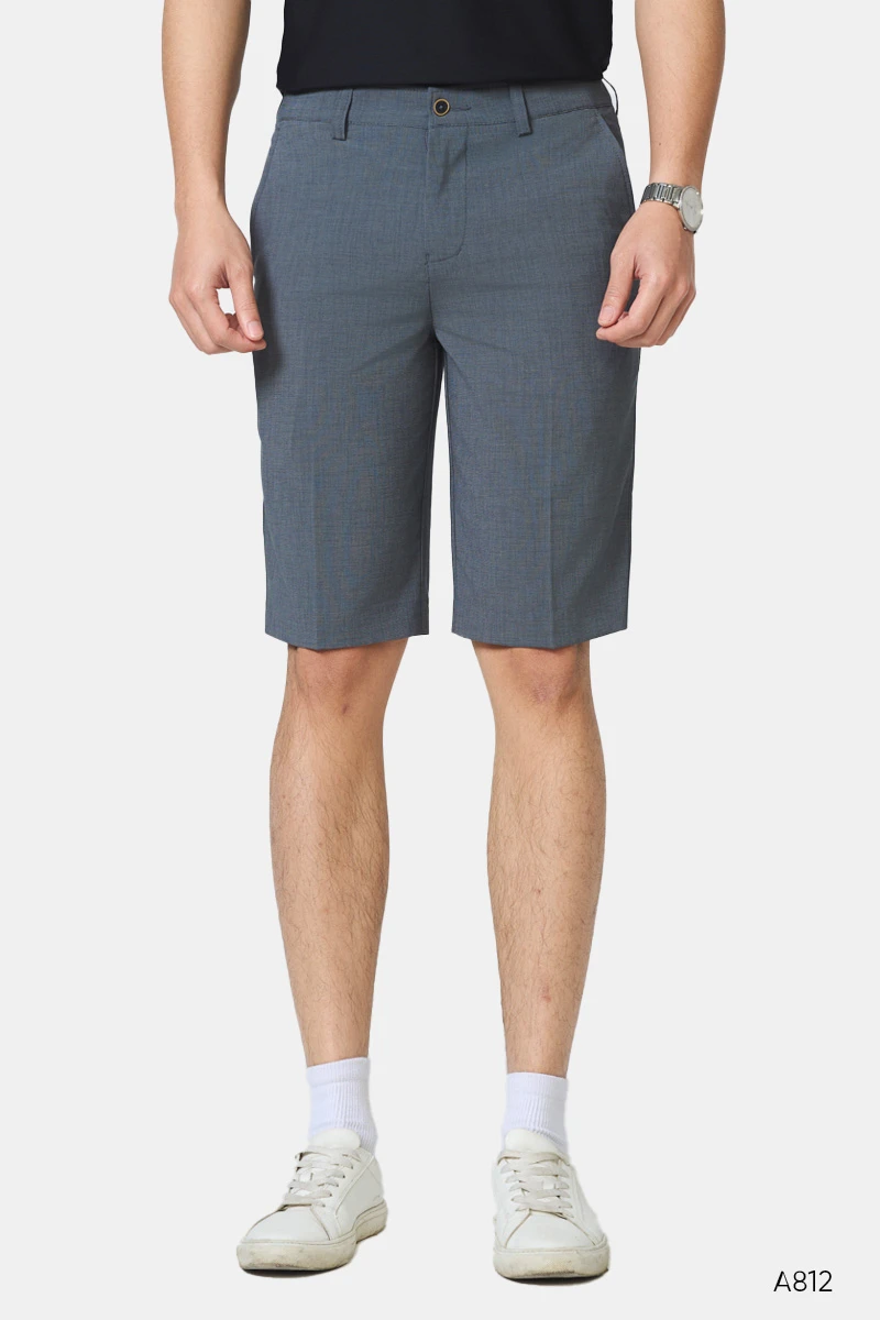 Quần shorts golf nam Santino cao cấp màu chì | A812