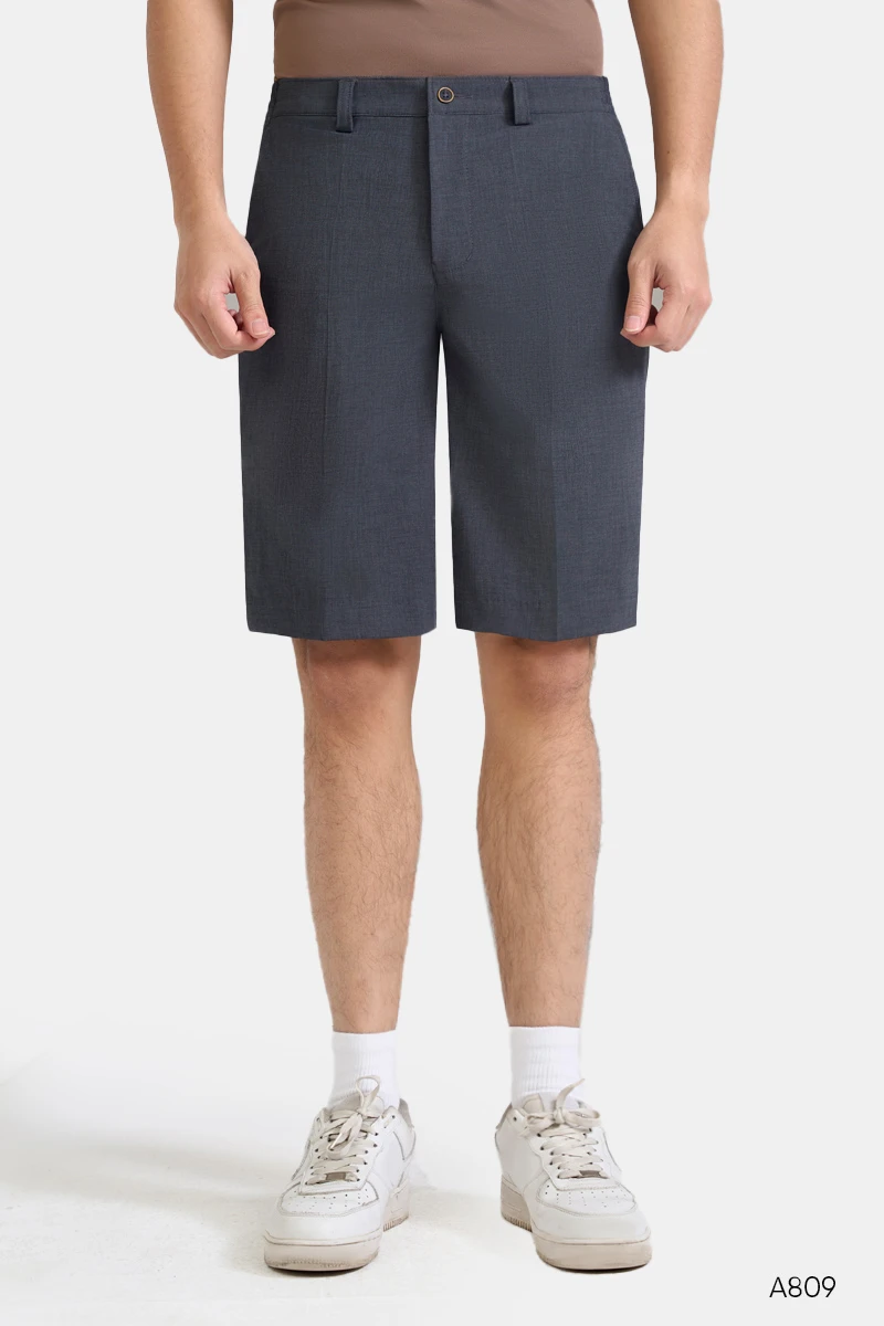 Quần shorts golf nam cao cấp màu chì Santino | A809