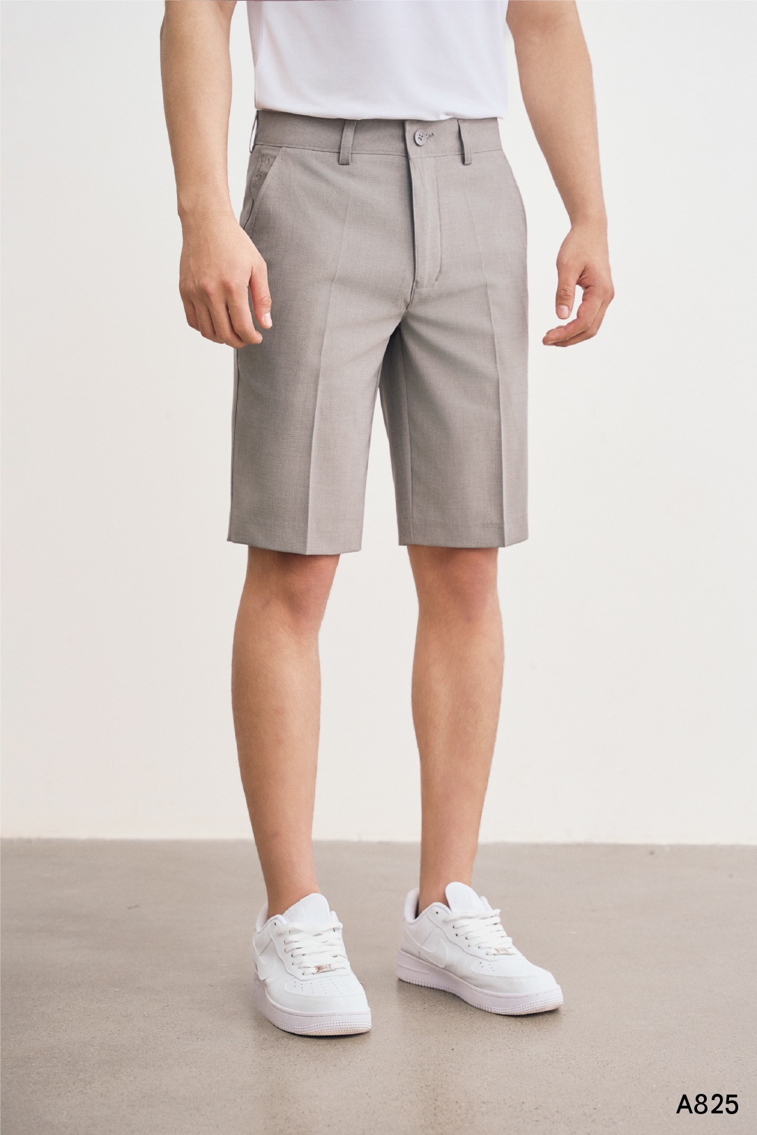 Quần shorts golf nam cao cấp Santino màu be | A825